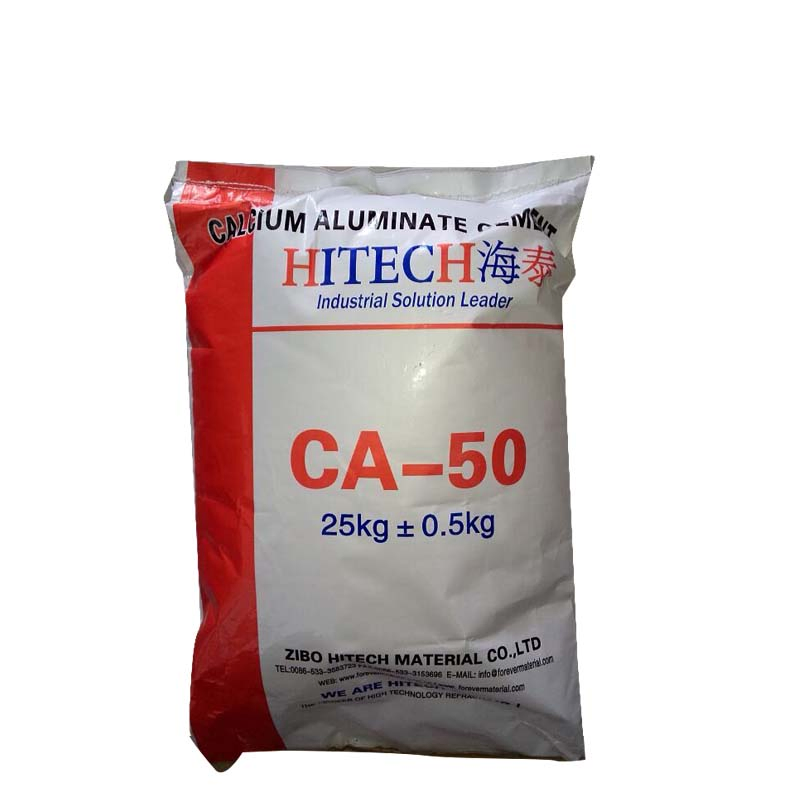 Zibo Hitech Superior Quality Hot Selling High Alumina Refractory Cement