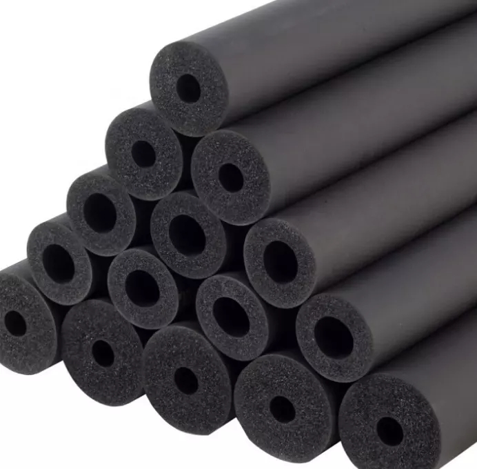 Black Rubber Foam Tube for HVAC Air Conditioner Insulation Copper Tube
