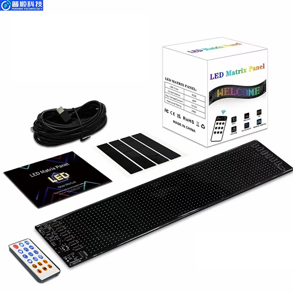 Программируемая светодиодная панель "Глаз дьявола" для грузовика