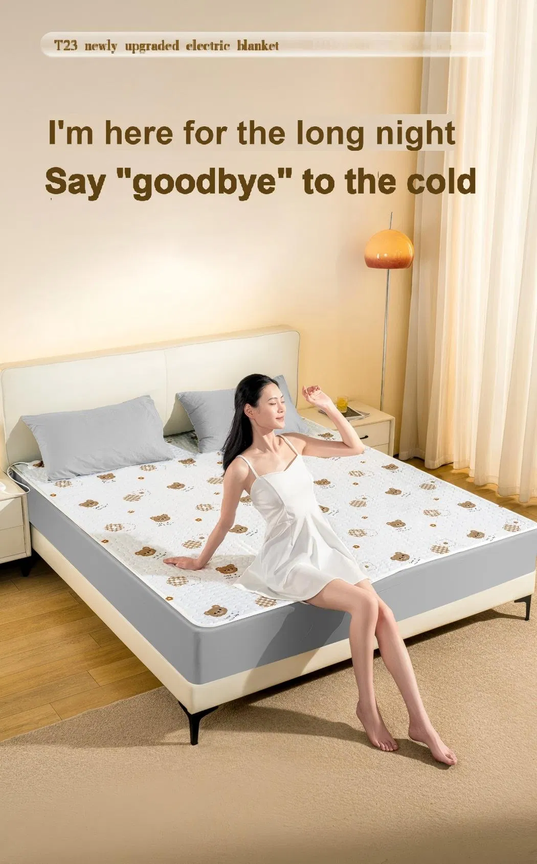 Wholesale Heated Electric Mattress Heater, Energy Saving Infrared Blanket, Comfortable Smart Infrared Blanket