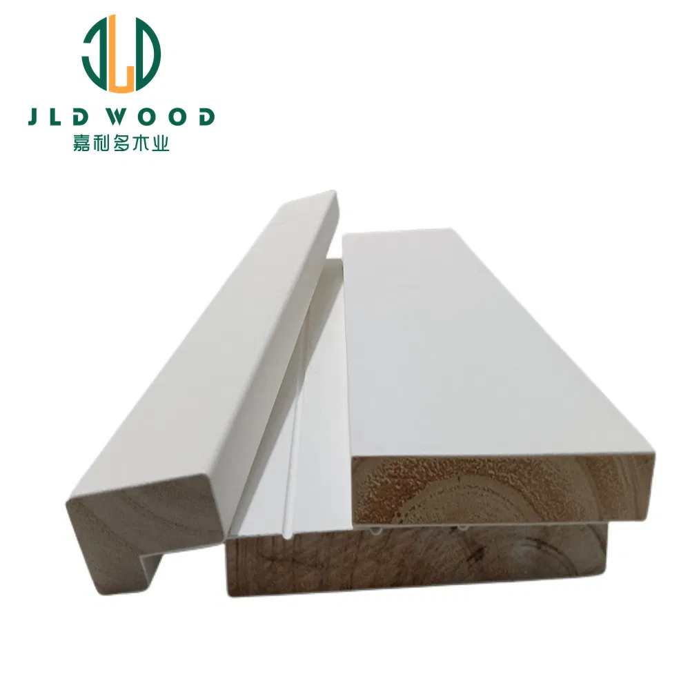 4 Inch Pine Paulownia S4s Board Factroy Price Baseboard Moulding Building Materials for Home Decoration Construction Materials Decorative Mouldings MDF Gesso