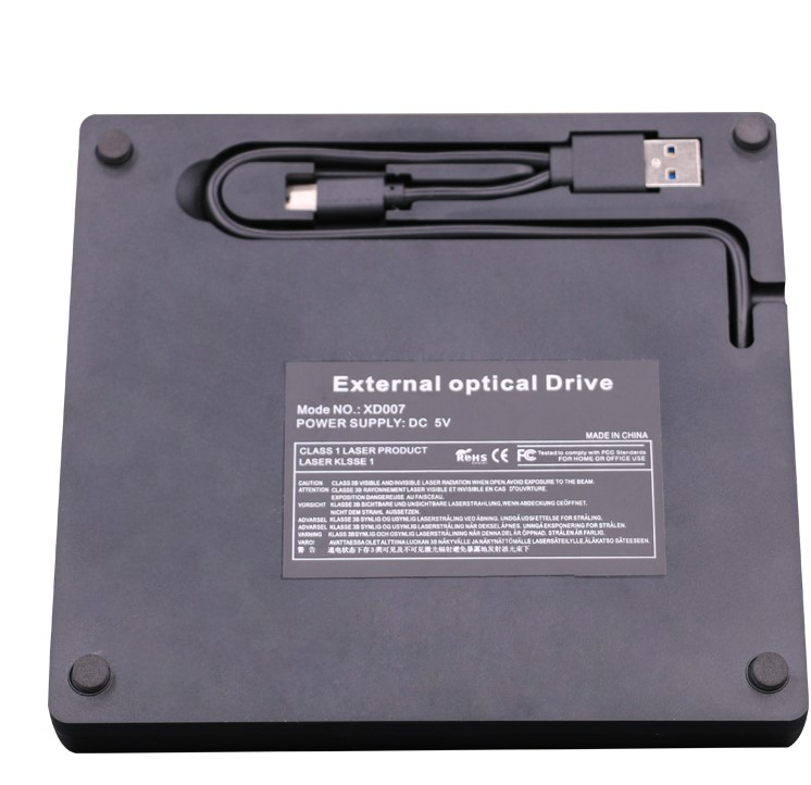 Внешний DVD-ROM привод с Type-C и USB