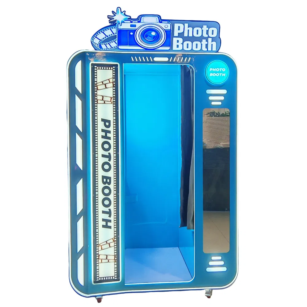 21.5 Inch Touch Screen DSLR Mirror Photo Booth Selfie Machine for Birthday Party Events