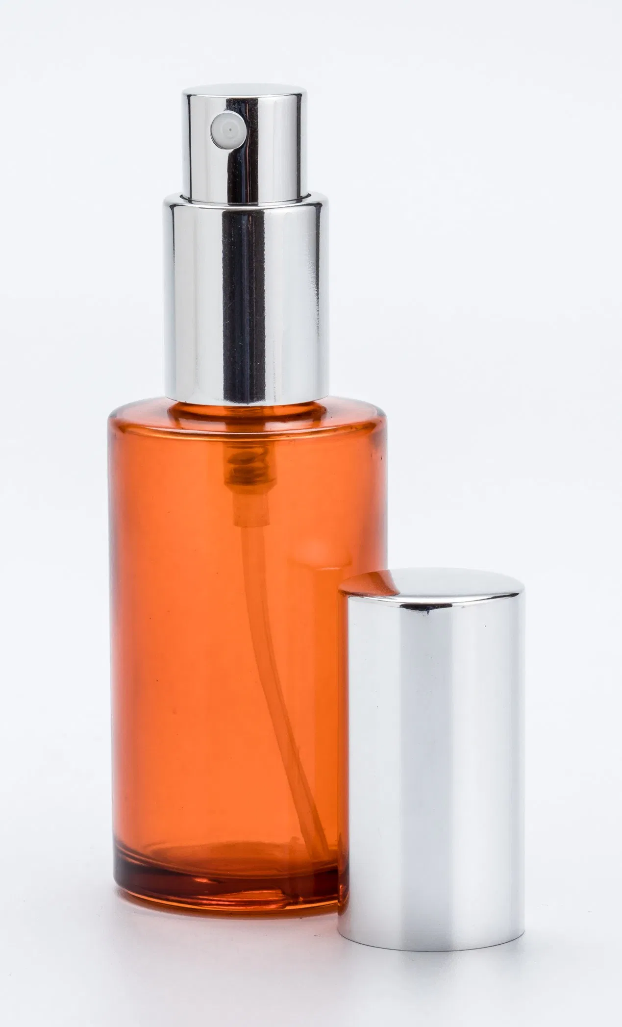 Product Customization 30ml Empty Glass Bottle with Plastic Lotion Pump for Facial Lotion and Foundation