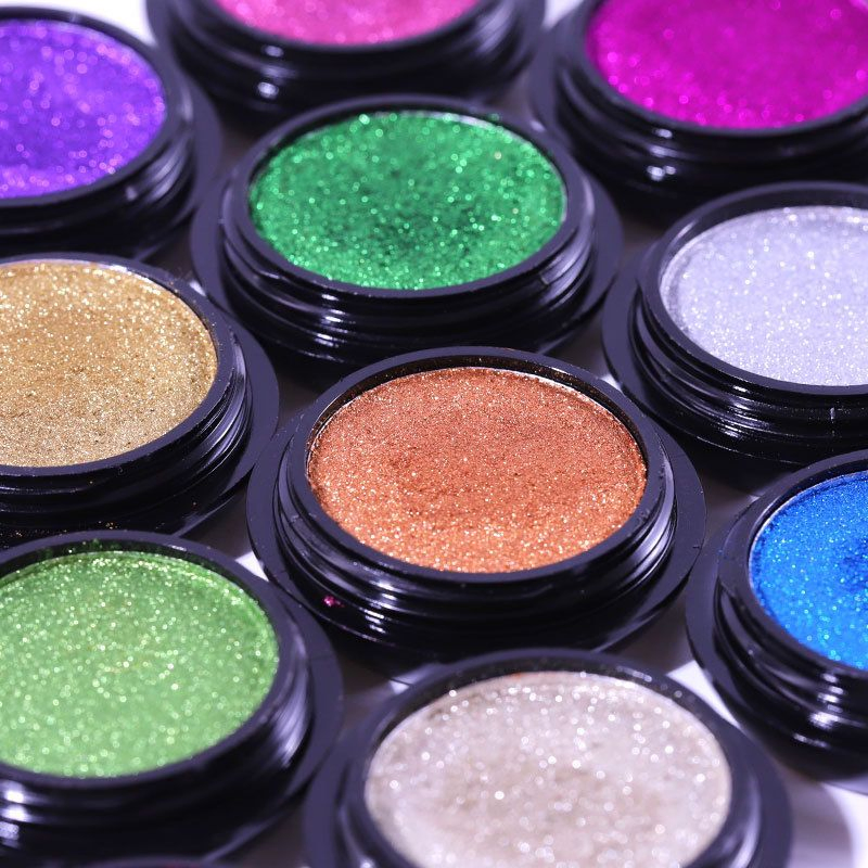 Nail Powder Magic Mirror Glitter Pigment Laser Powder for Nail Art Beauty Holographic Powder Nail Art Decpratipn Nail Solid Powder