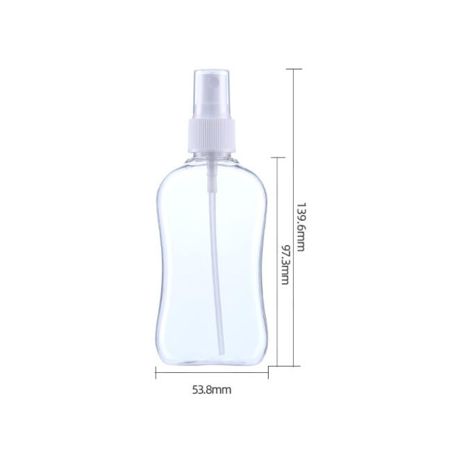 120ml Flat Shape Misting Spray Bottle