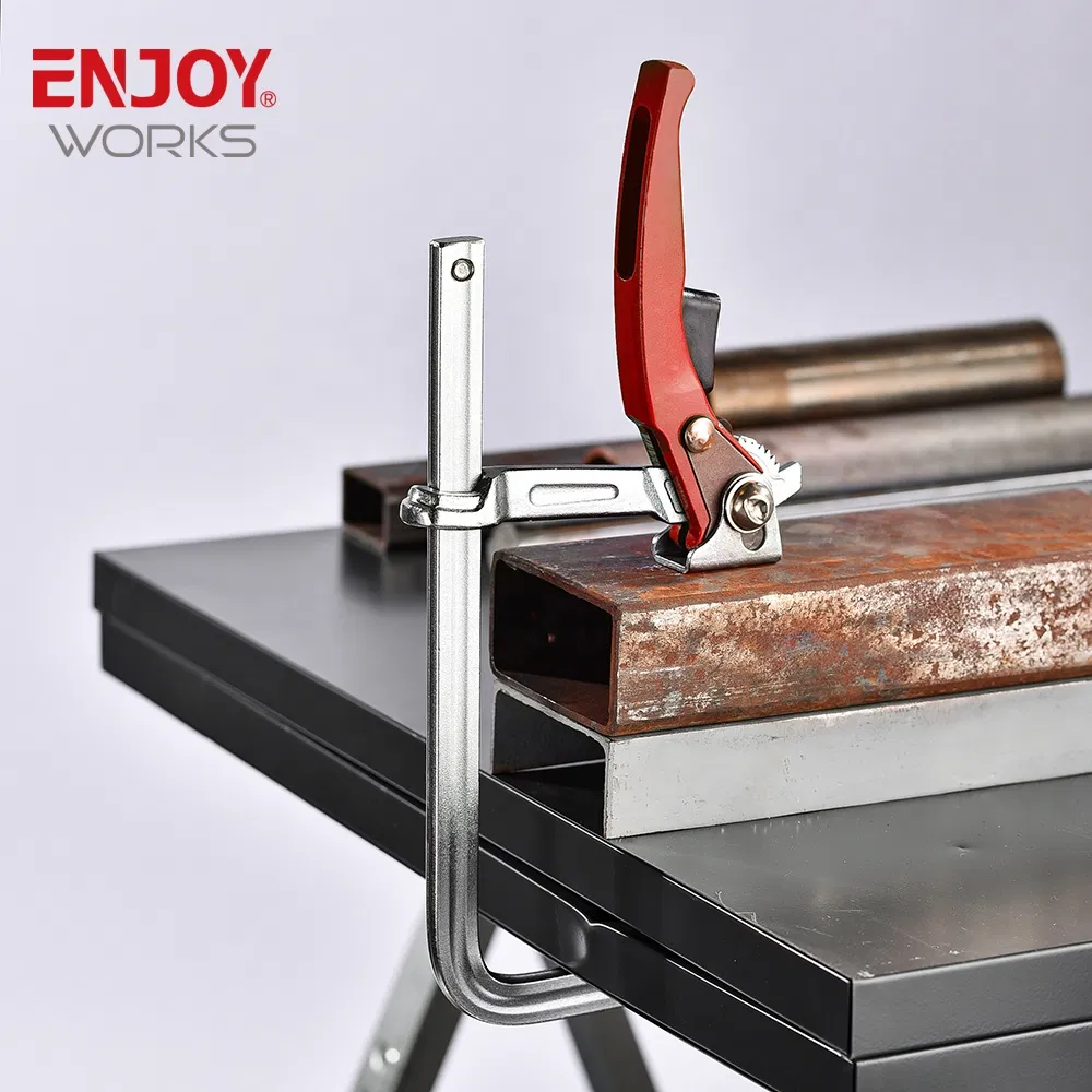 Woodworking Bar Clamp Heavy Duty Ratcheting F Clamp