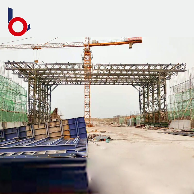 Exceptional Sturdy Adjustable Vertical Frame for Bailey Steel Construction Bridge