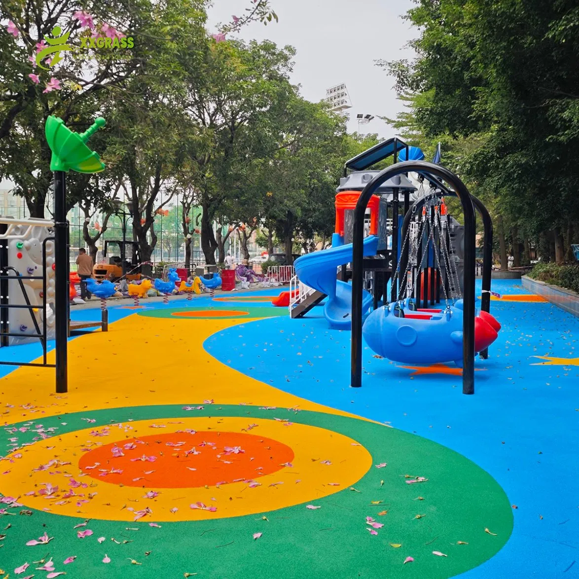 New Safety Recycled Colorful EPDM Rubber Granule for Rubber Flooring Surface or Playground Artificial Grass Infill