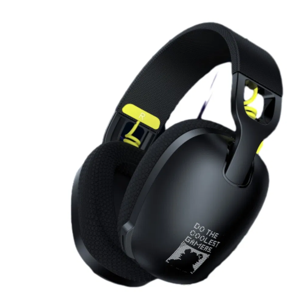 Wireless Gaming Headset Over Ear Stereo Headphones Active Noise Cancelling