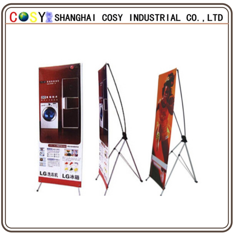 Light Weight X Banner Stand with Fashion Style for Display
