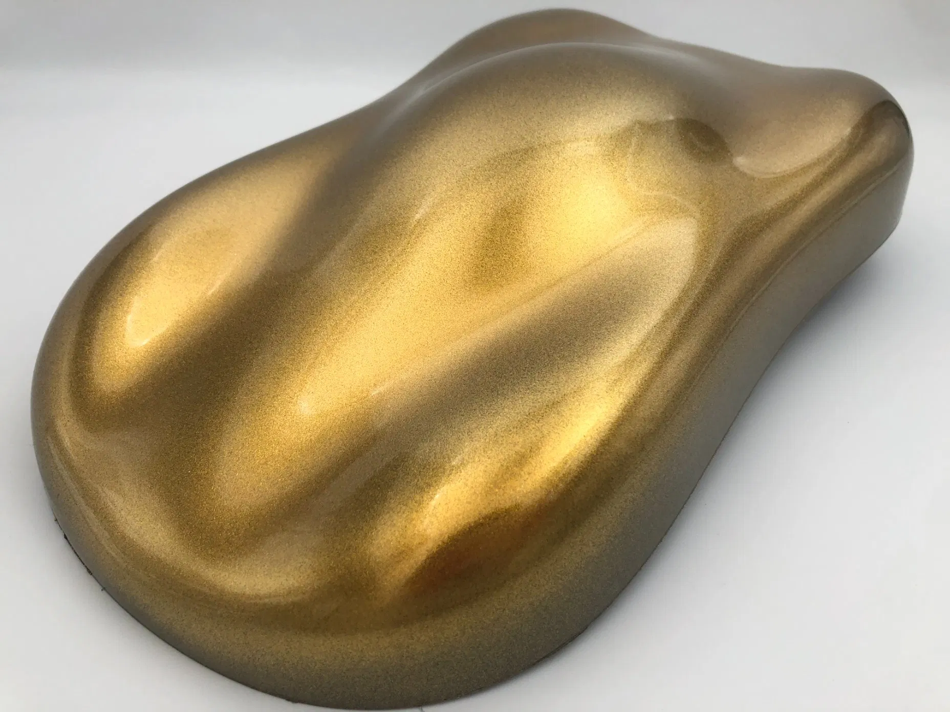U853 Hot Sale for Powder Coating Industry Coating Diamond Shimmer Amber Gold High Luster Intense Metallic Gold Effect Car Painting