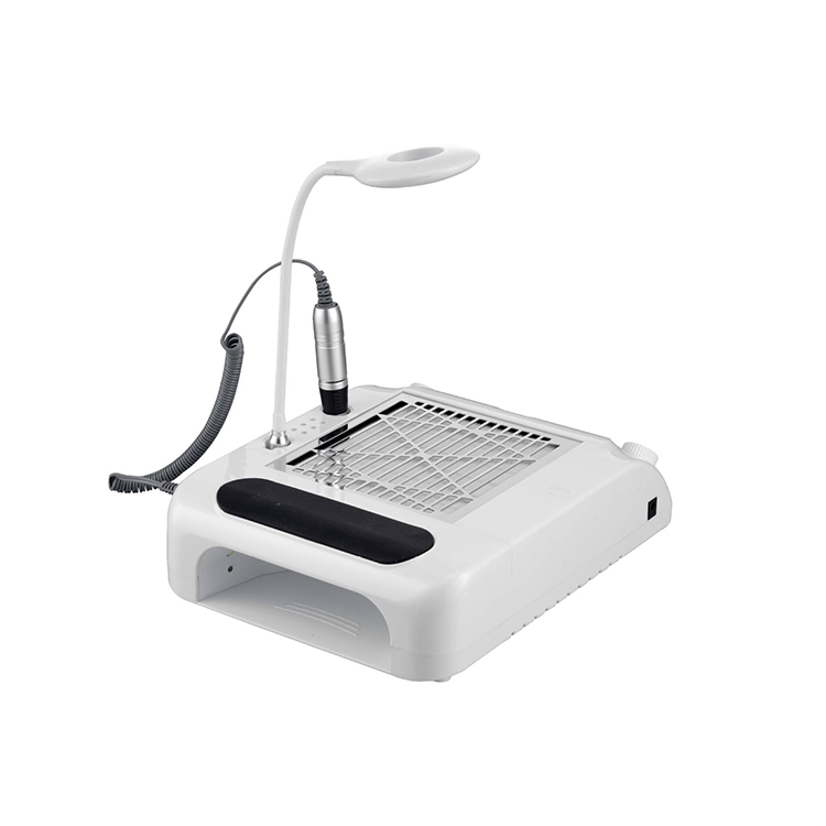 6 in 1 Manicure Nail Dust Extractor with UV Lamp