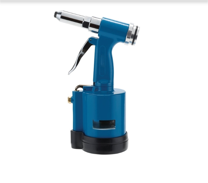 Pneumatic Riveter Air Riveter Hand Riveting Gun with Nozzles for Rivets 2.4mm/3.2mm/4mm/ 4.8mm /6.4mm Rivets Pneumatic Tool
