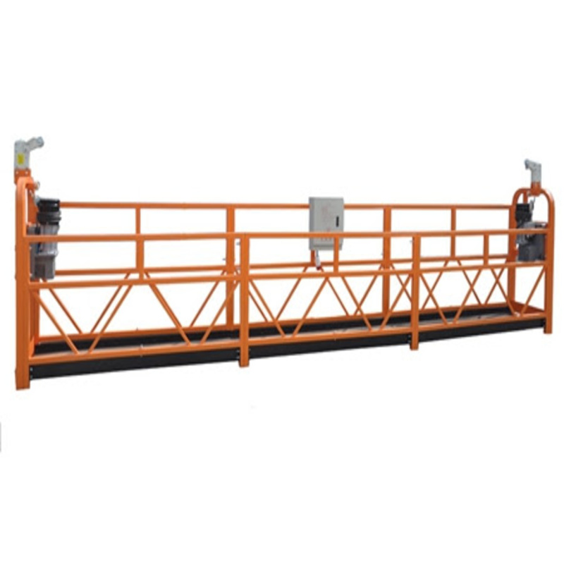Reinforced Structure Motor Power 2 × 1.5kw Suspended Access Platform Safety Suspended Platform for Dam Inspection