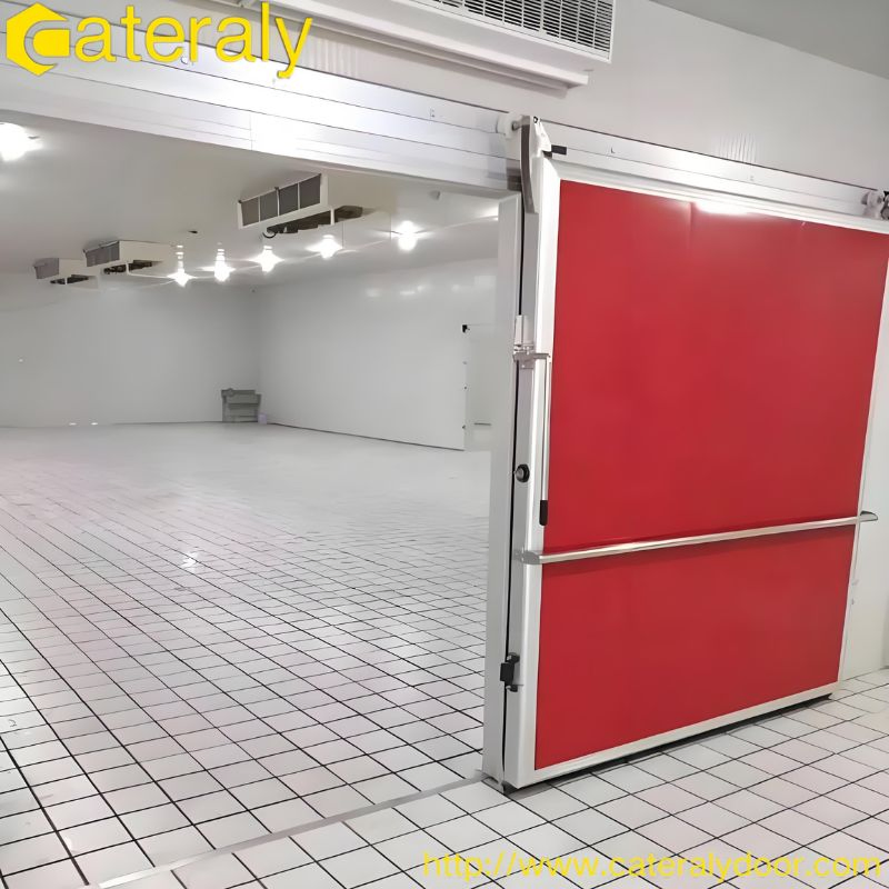 Customizable Automatic Sliding Cold Storage Door for Efficiency