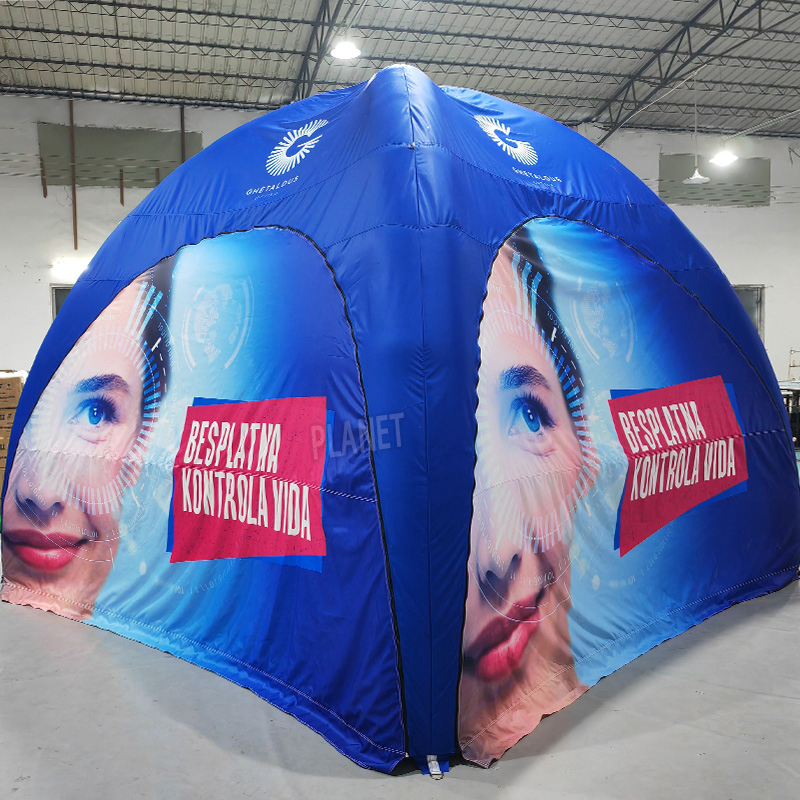 Factory Wholesale Inflatable Spider X Dome Tent for Outdoor Commercial Events