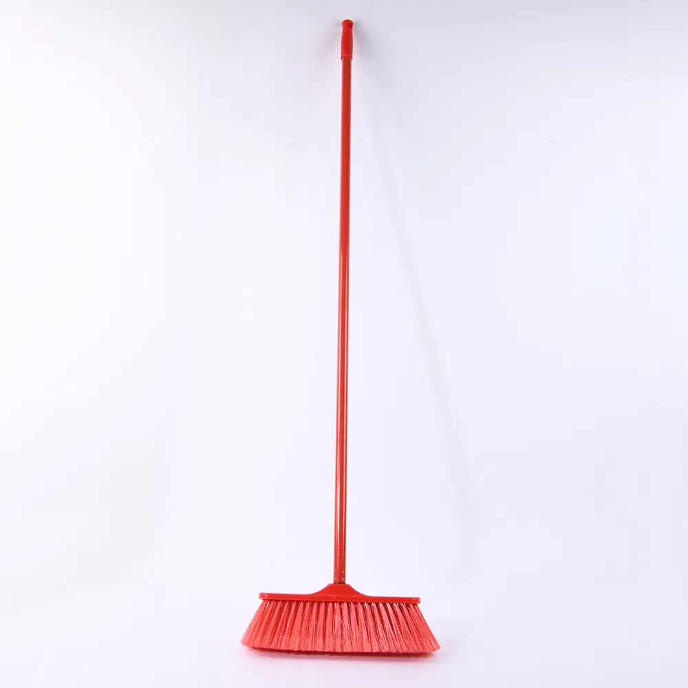 Household Durable Sweeping Floor Plastic Broom with Handle