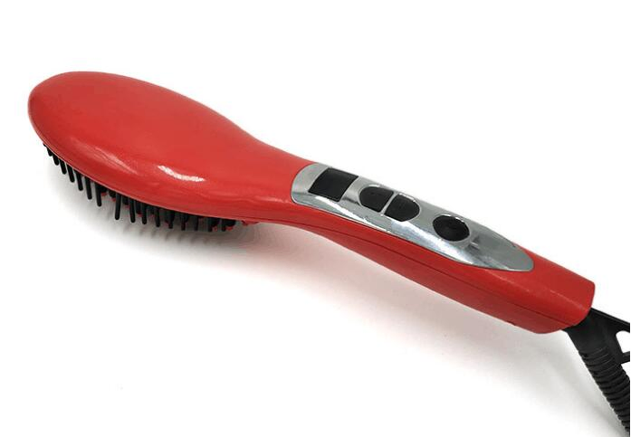 Ceramic Electric Hair Straightener Brush, Different Colors