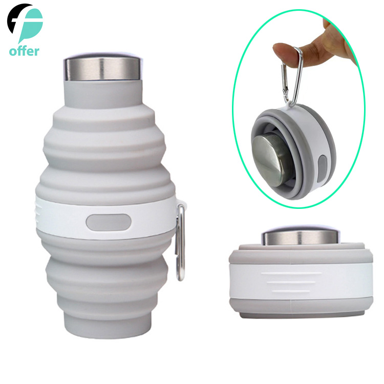 Collapsible Silicone Water Cup Portable Outdoor Bottle