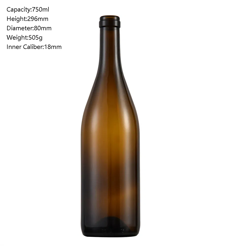 250ml 247g High Quality Clear Frosted Refillable Olive Oil Glass Container Empty Oil Bottle