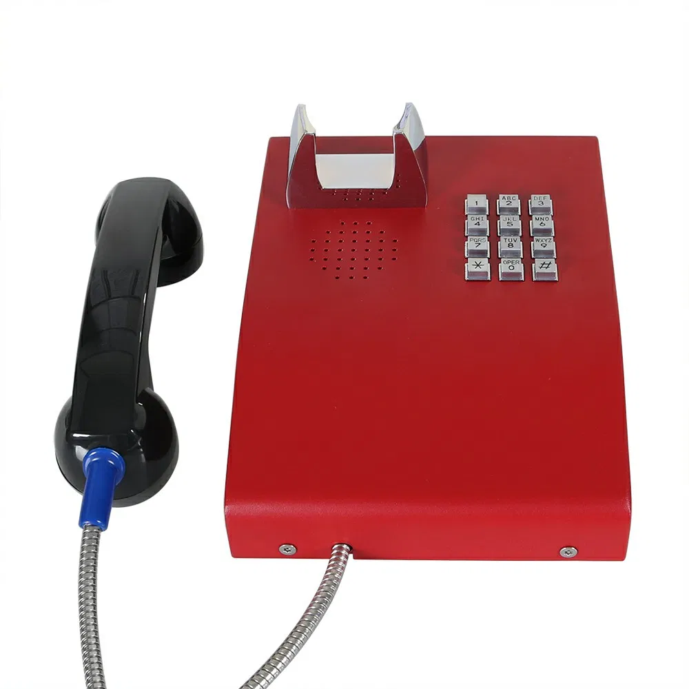 LED Strobe Light Tunnel SIP Phone with Poe Powered