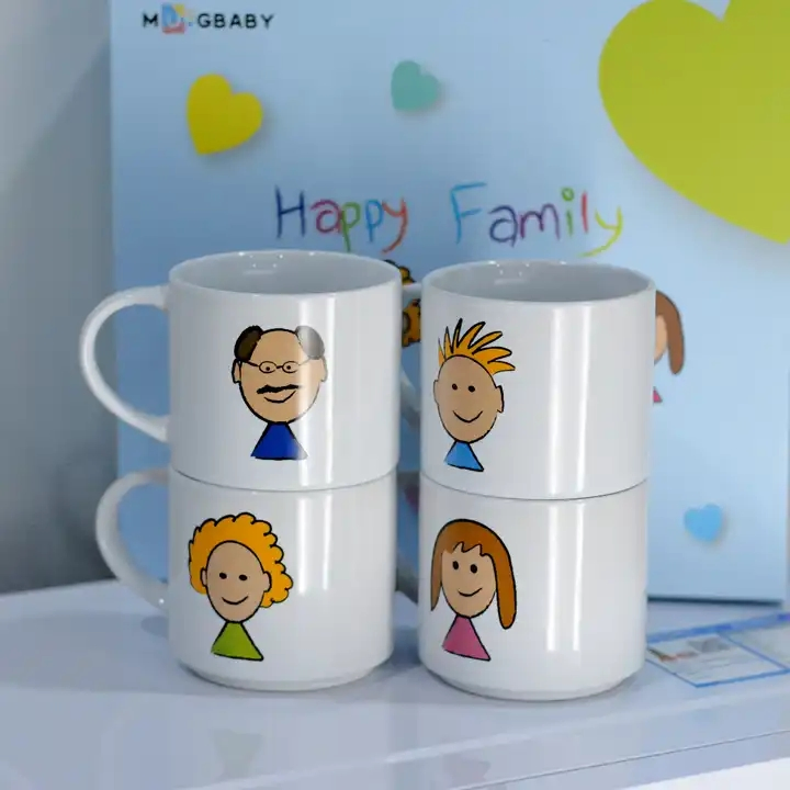 Wholesale Custom Logo Coffee Blanks Sublimation Mug Custom Ceramic Cup