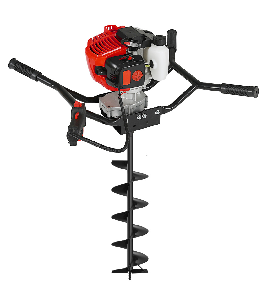 2 Stroke New Engine Power Gasoline Earth Auger 62cc