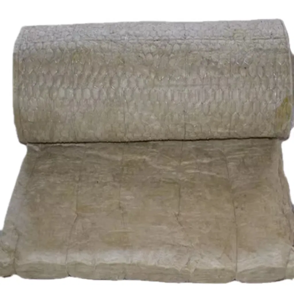 Waterproof Air Condition Pipe Thermal Insulation Rock Wool Rockwool Blanket/Roll