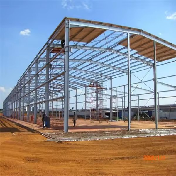 Large-Span Steel Structural Buildings/Prefab Car Showroom Structure for Warehouse/Workshop
