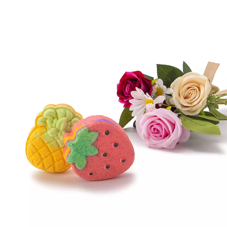 Custom Private Label Watermelon Bubble Bath Fizzies Bath Bomb 3D for Sale