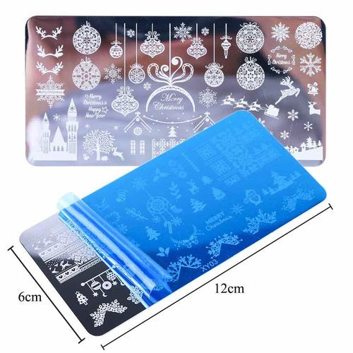 DIY Nail Art Stamp Stamping Plates Manicure Template Nail Stamping Plates