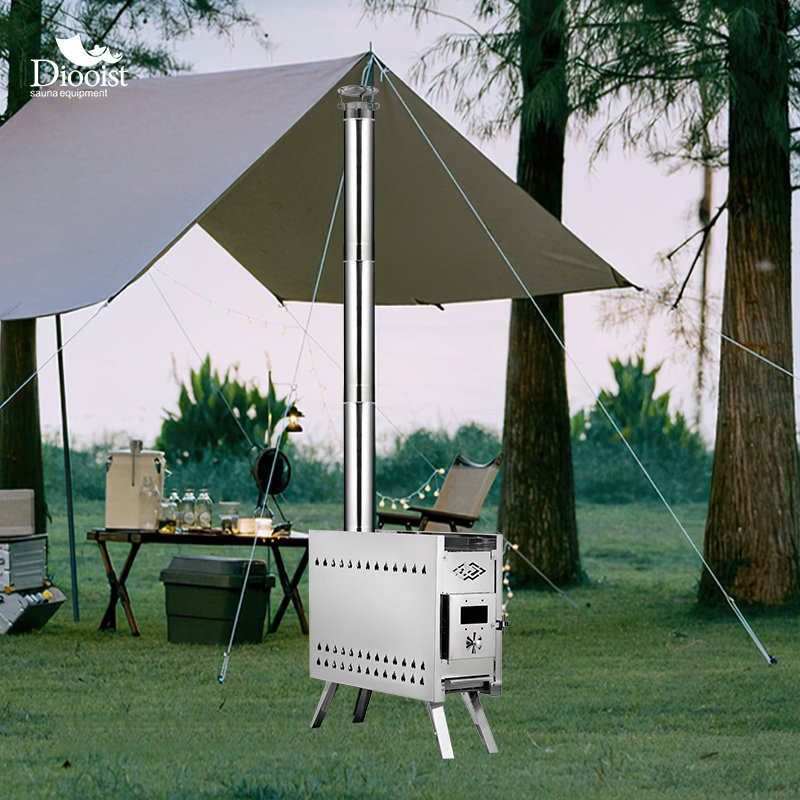 Stainless Steel Indoor Sauna Wood Burning Stove for Camping Outdoor