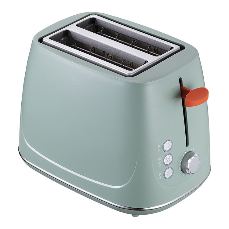 New Design Auto 2 Slices Portable Automatic Fast Heating Bread Toaster