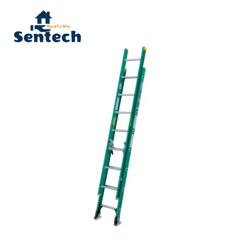 2X8 Steps 16f ANSI Type I Fiberglass Extension Ladder for Industry