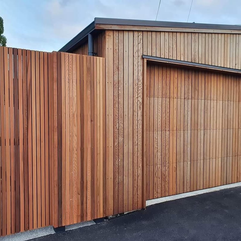 Architectural Customized Flush Mount Garage Door