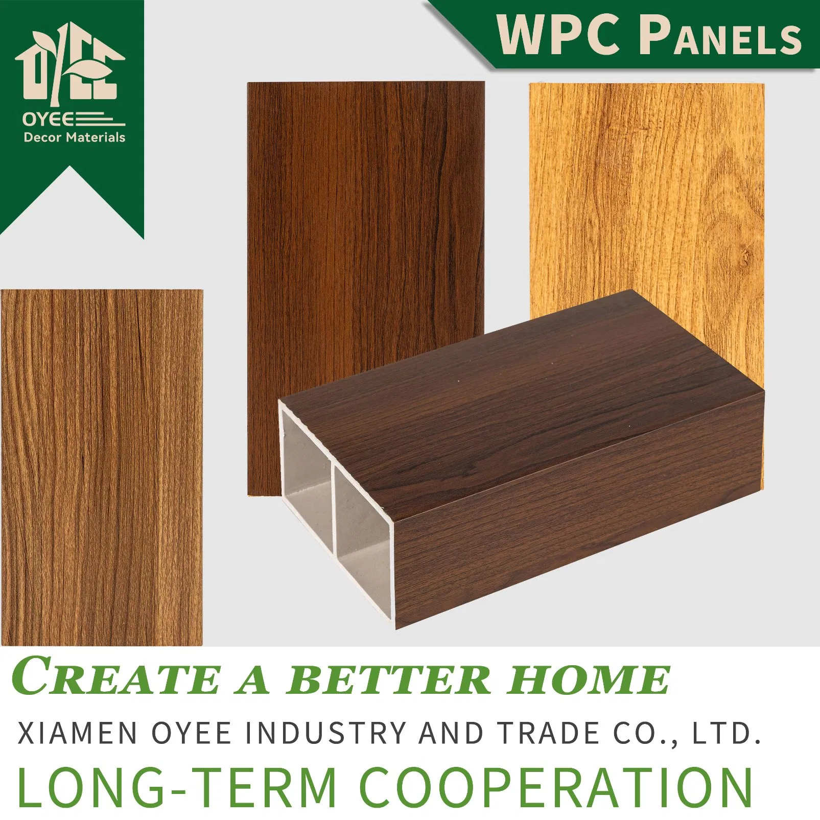 160*24mm Building Material Customized Colors Top Quality Hot Sale WPC PVC Wall Ceiling Panel Deco Board