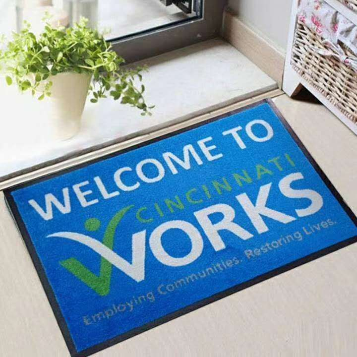Hot Selling Rubber Carpet Kitchen Logo Linen Mat Rugs