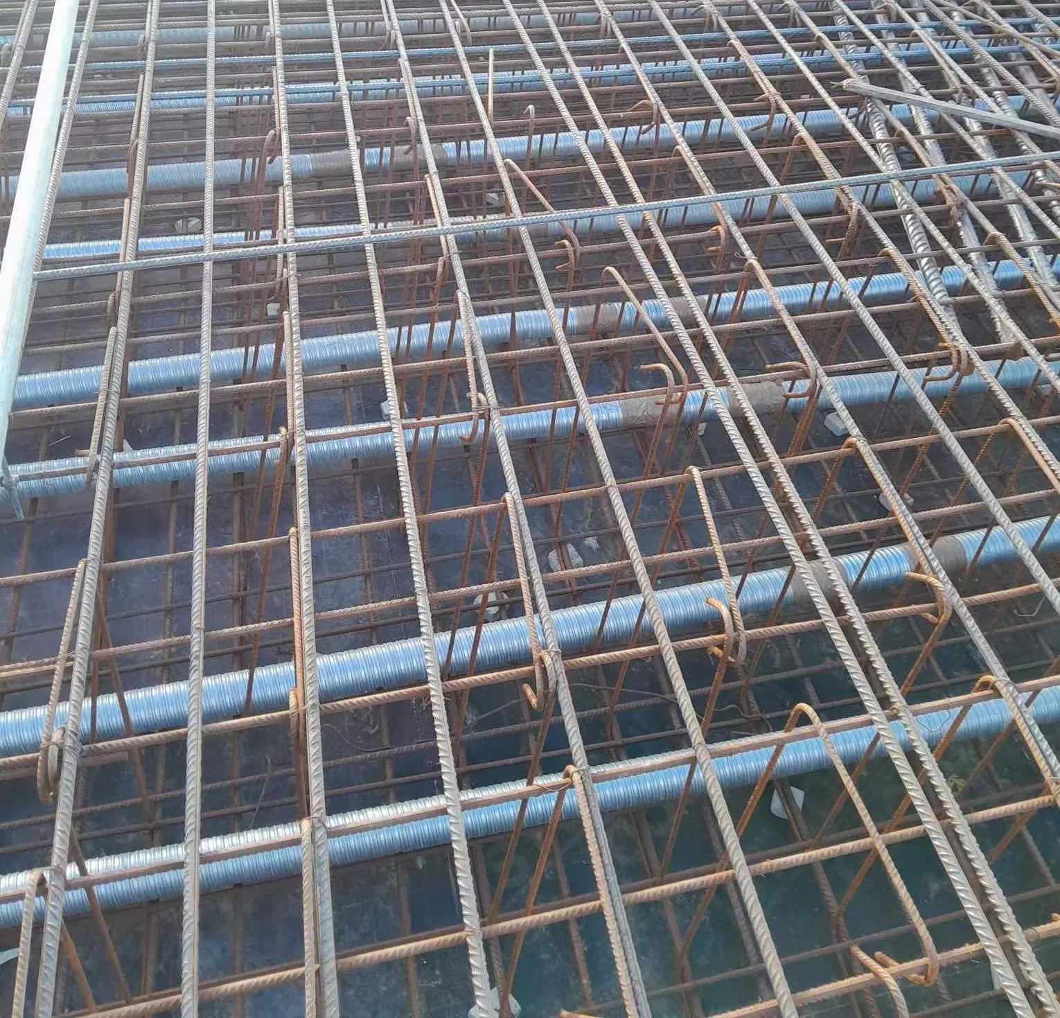 60mm Prestressed Galvanized Corrugated Pipe Steel Sheath Duct for PC Strand
