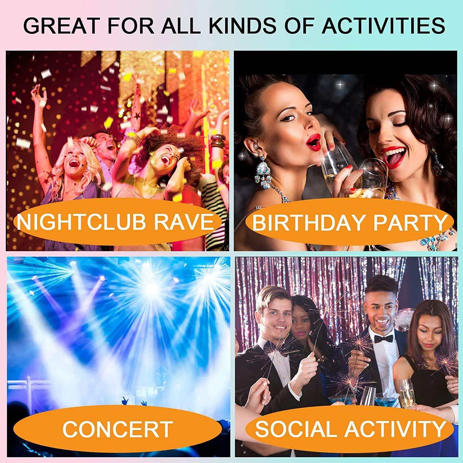 Seline Girl 5 Color 3G Glitter Powder Spray Body Highlighter