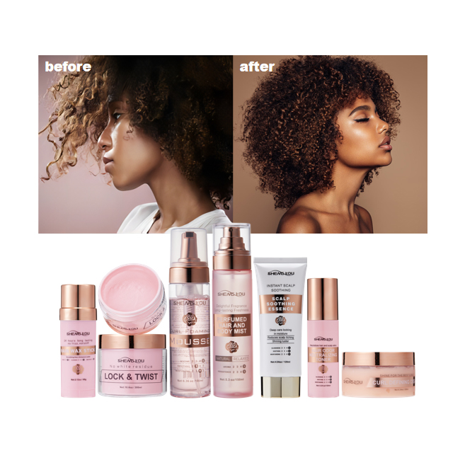 OEM Hair Care Products Edge Control Vendor Hair Perfumed Curl Defining Cream Curling Mousse Wax Stick Braiding Gel