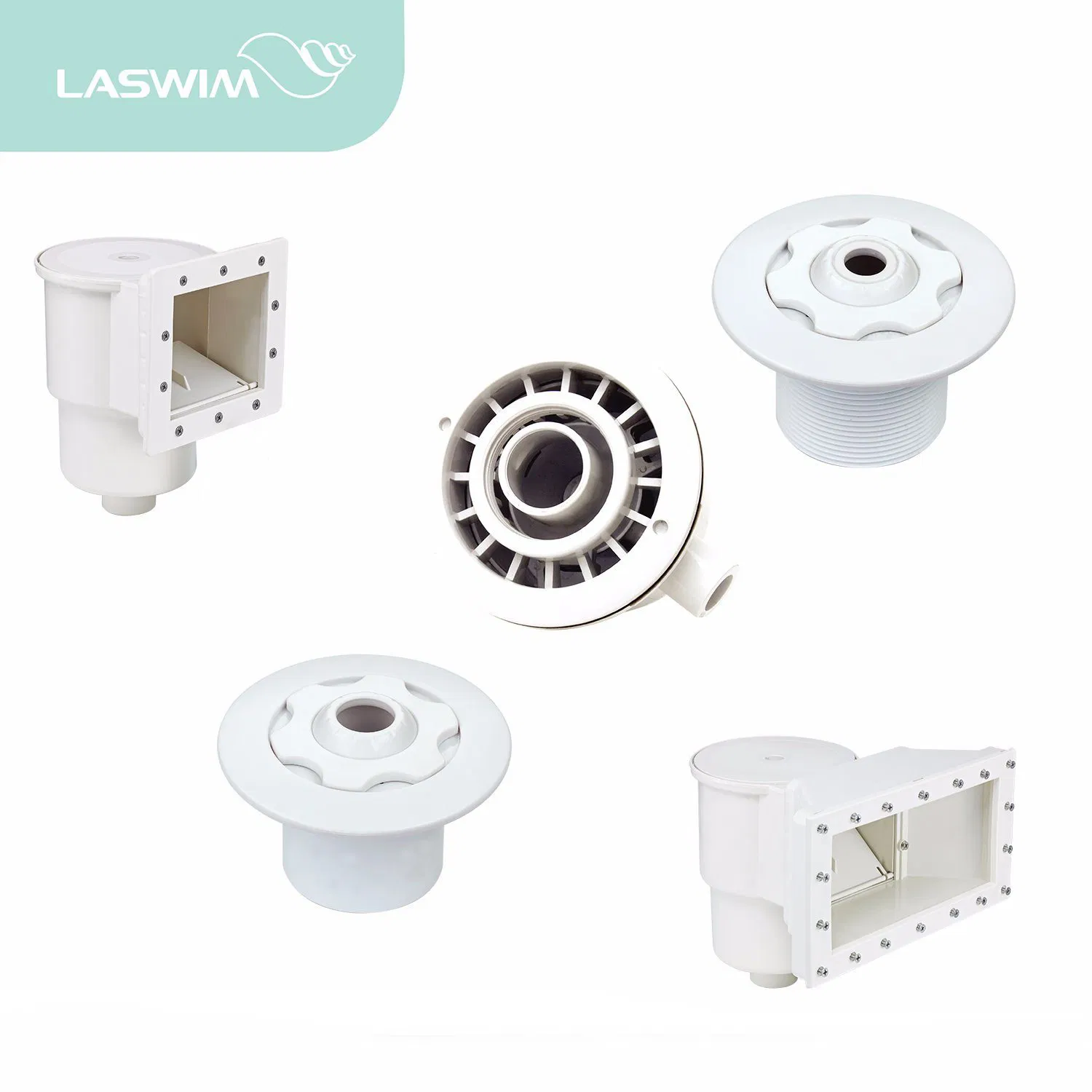 China Manufacturer 1.5" ABS Swimming Pool Adjustable Wall Inlet