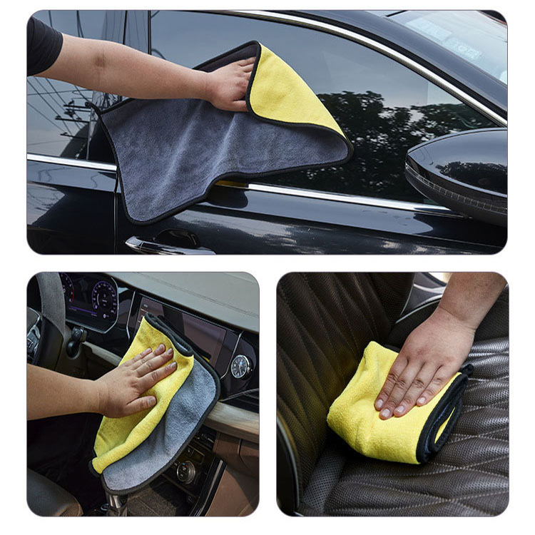 600GSM 800GSM Microfiber Household Cleaning Cloth Detailing Car Wash Drying Cloth