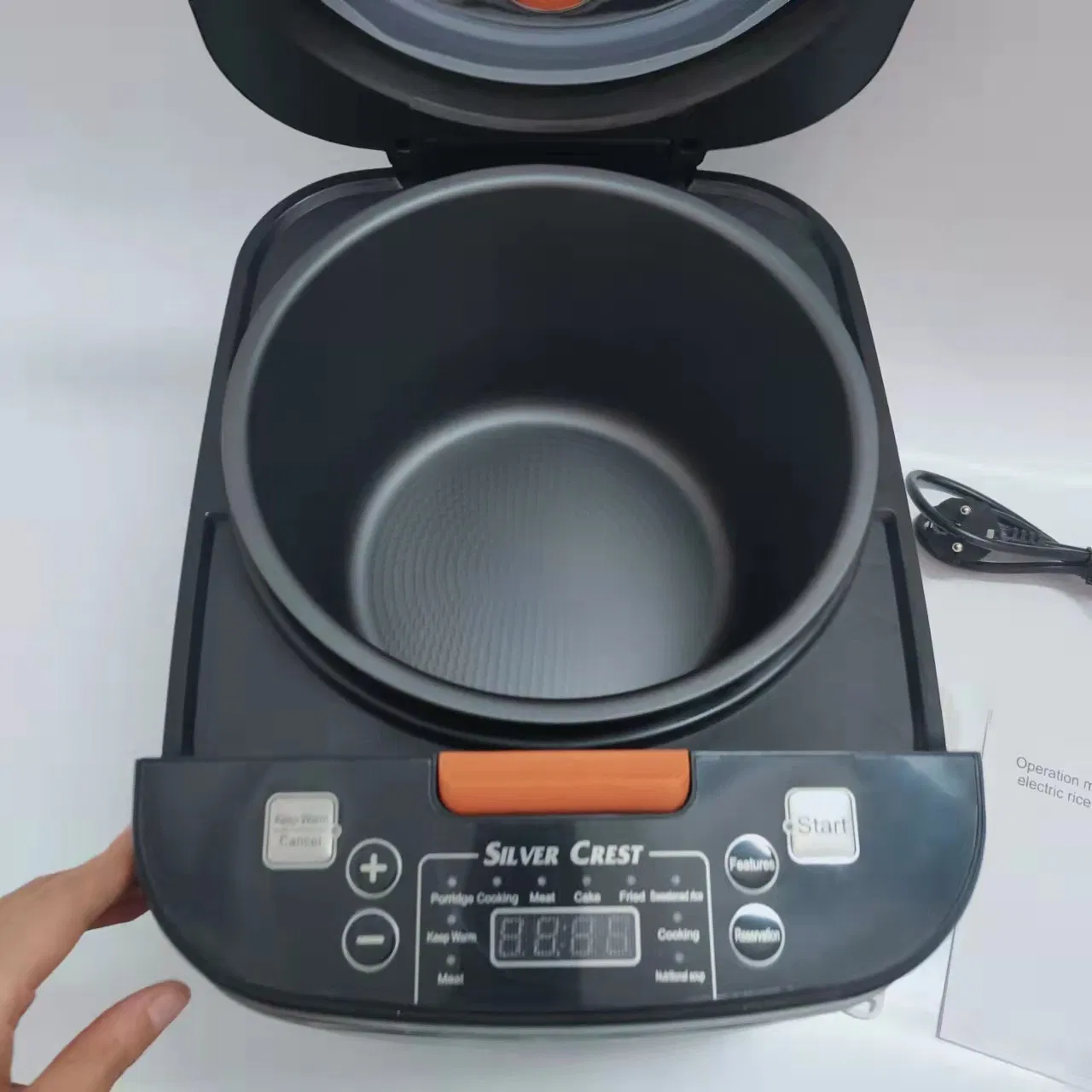 5 Litre 5 Liter Silver Crest Rice Cooker 5L Electric Ricecooker Electric Cooker Ghana Nigeria Africa Market Wholesale Price Silvercrest Pressure Cooker Sale