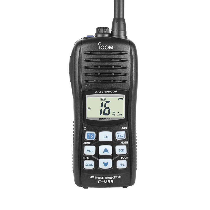 Морская рация IC-M33/M34 DMR 10W с плавучестью