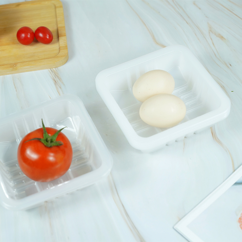 Ecofriendly PP Meat Packing Tray Disposable Vegetable Fruit Tray