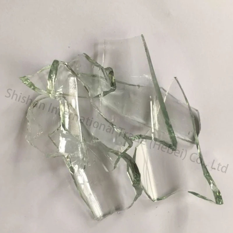 Factory Direct Sale, Cleaned White Flint, Transparent Broken Bottle Glass Cullet