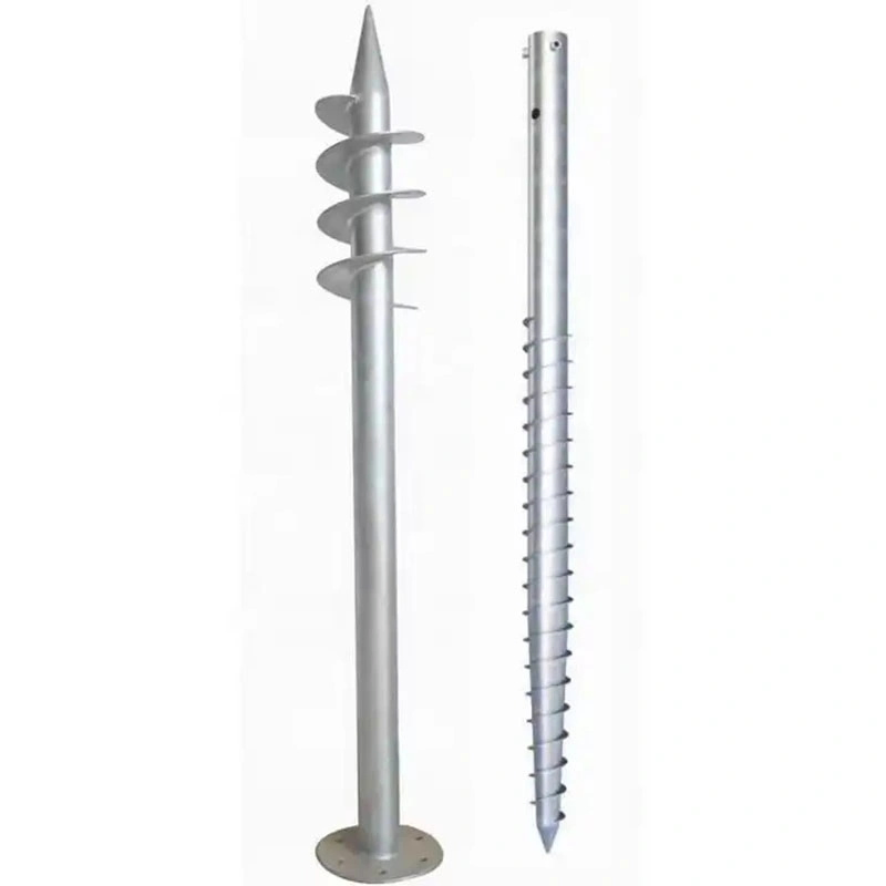 Винтовой анкер для флагштоков и солнечных панелей