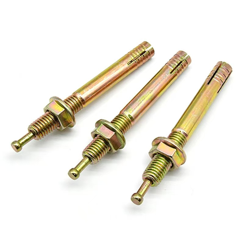 Анкерный болт с плоской головкой 8.8, оцинкованный