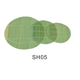 Bamboo Sushi Making Mats and Bamboo Steamer Liner Pad Inserts
